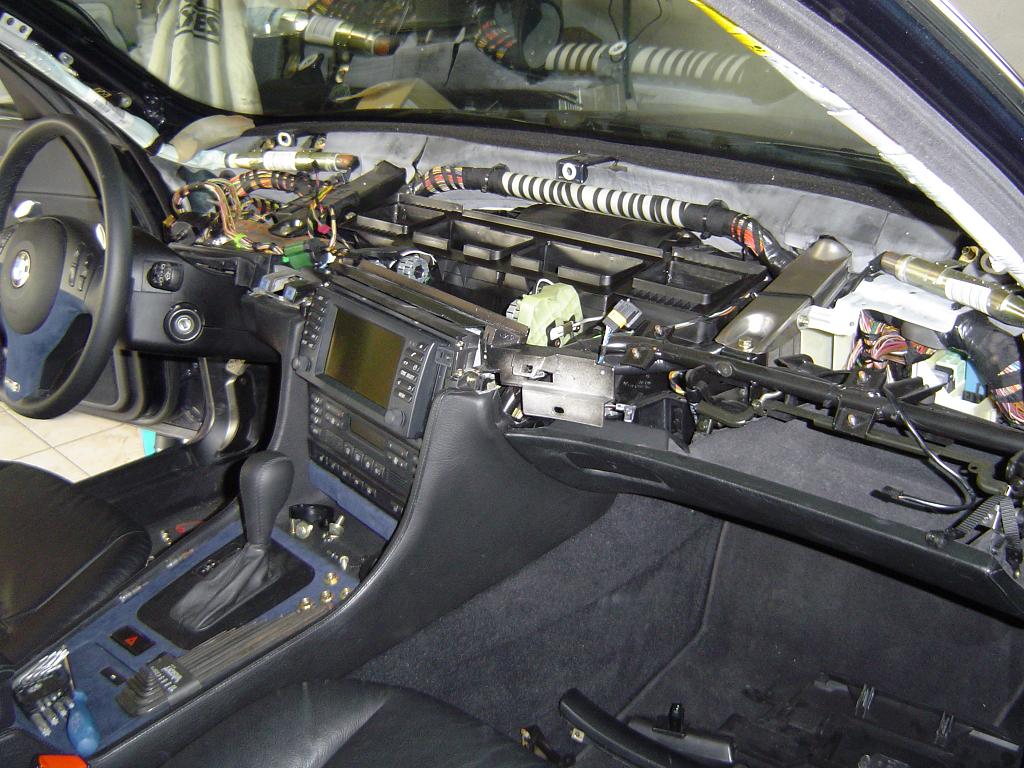 Innenraum Baustellenbilder Ohne Armaturenbrett Archiv Bmw 7er Forum